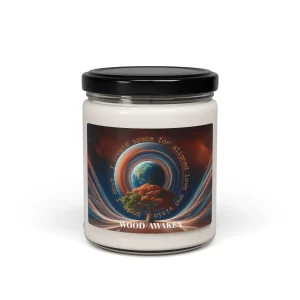 Wood Awakens Scented Soy Candle | Relaxing Home Decor, Aromatherapy, Gift for Her, Meditation Candle, Unique Candle